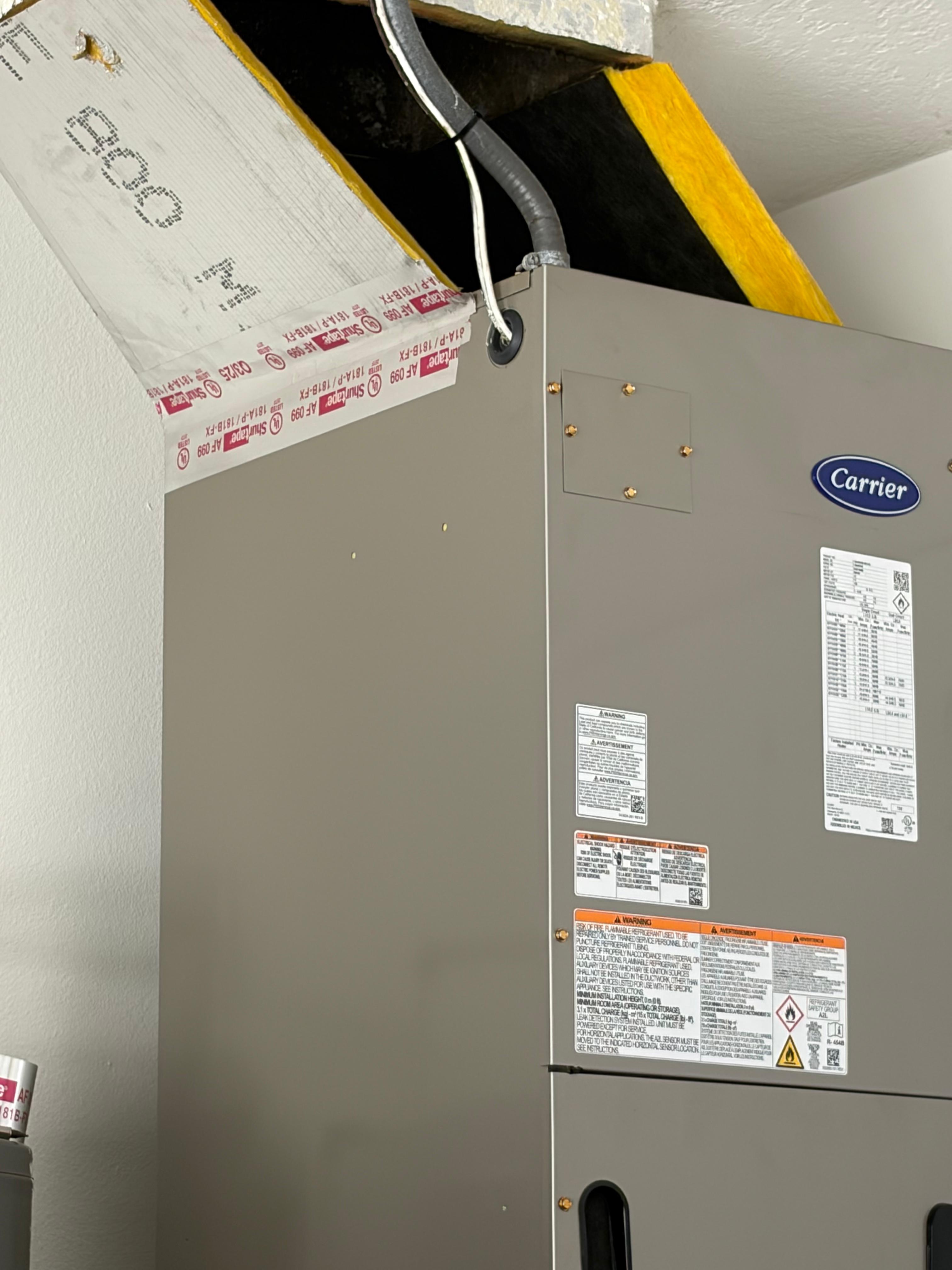 A&S completed HVAC project