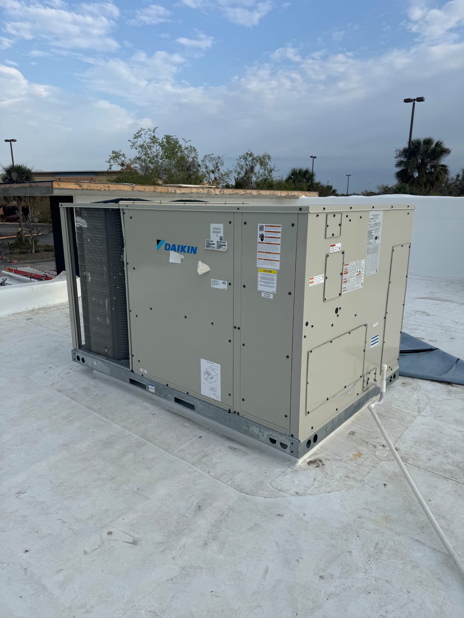 A&S final HVAC installation