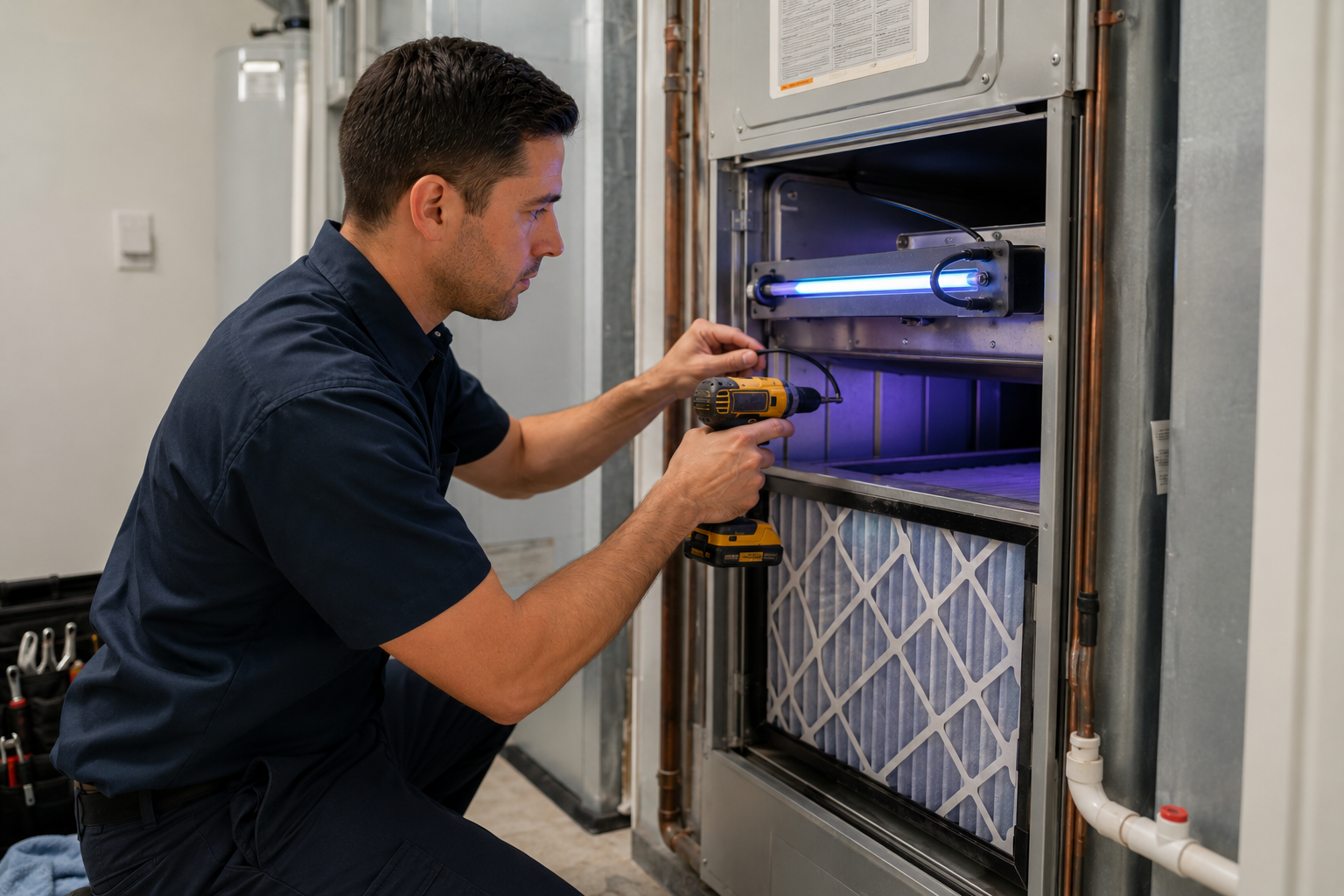 Indoor air quality and HVAC filtration service